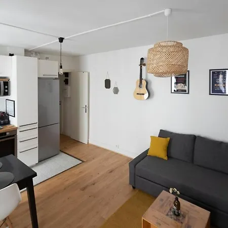Cosy 38M All Comfort With Wifi In Paris דירה פריז